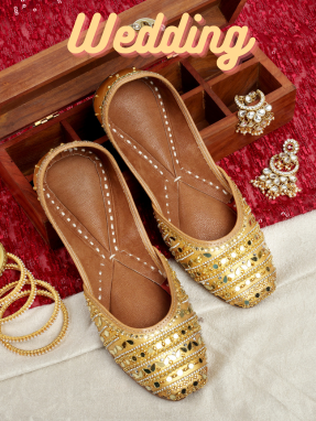 Wedding Collection : Luminious Jutti for Women | Punjabi Jutti